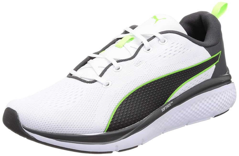 [プーマ] スニーカー SOFTRIDE PRO エコー 378801 23年秋冬カラー プーマホワイト/ダークコール/プログリーン 26.5 cm