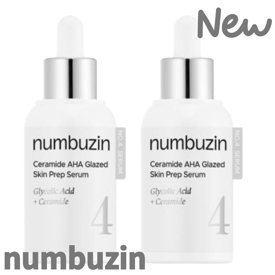 [ 1 + 1 ] NEW 4番 AHA セラミドスキンピールセラム 30ml + 30ml