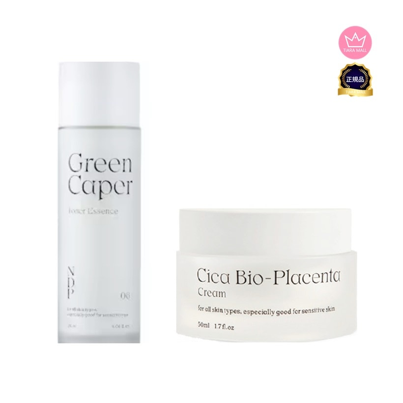 グリーンケイパートナーエッセンス 130ml/シカバイオプラセンタクリーム 50ml選択 /肌鎮静/ 保湿/敏感肌Nine beauty pick