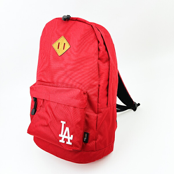 MLB(メジャーリーグ) ドジャース リュック (レッド) バッグ_1156-la-mbbk07r