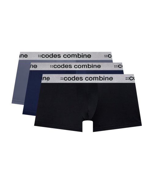[CODES COMBINE]ベーシック カラー 男性 ドローズ 3PACK( CFADR371-BNC)