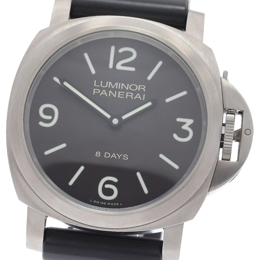 パネライ PANERAI PAM00562 ルミノール ベース 8デイズ 手巻き メンズ 良品 _958853【中古】