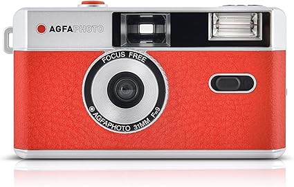 AgfaPhoto Reusable Photo Camera 35ｍｍ red
