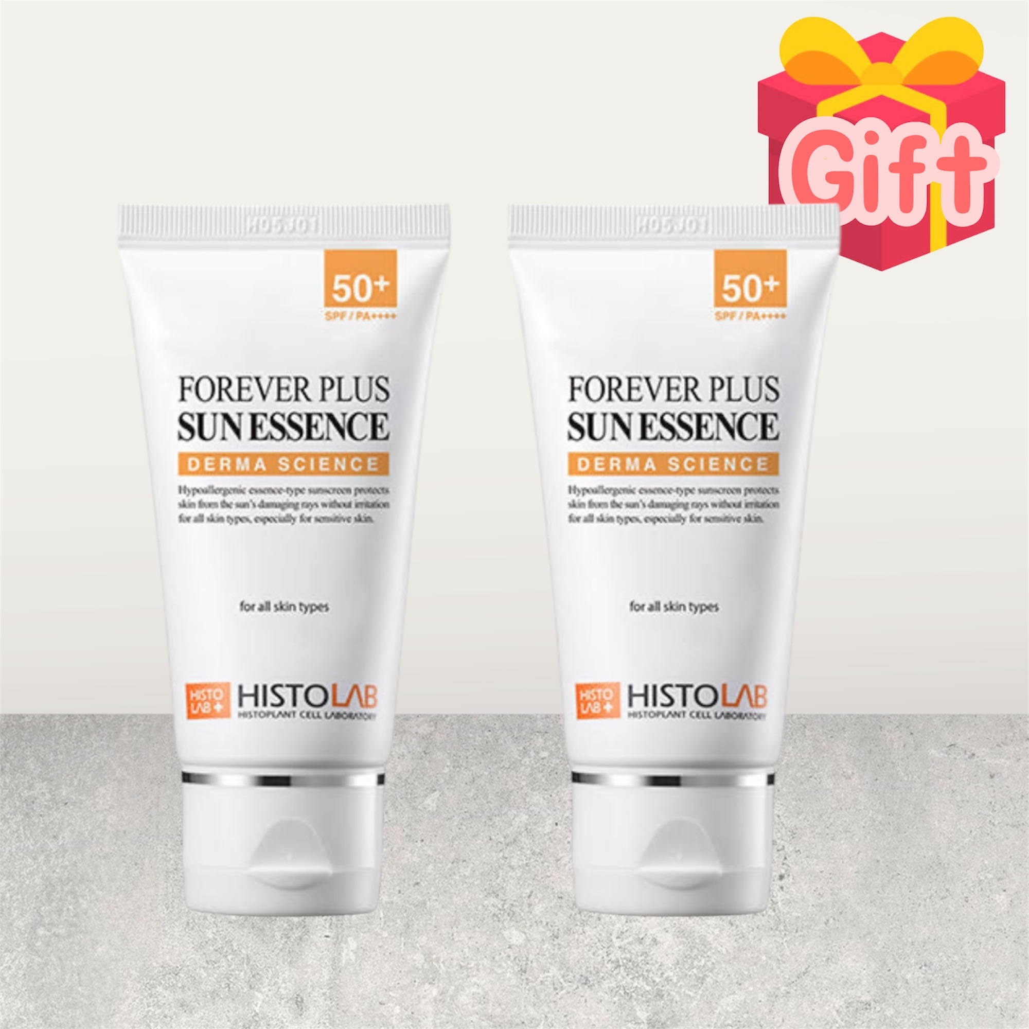 Forever Plus Sun Essence 50ml×2 SPF50+ PA++++ suncreamフォーエバープラス サンエッセンス 2本セット 水分UV 日焼け止め