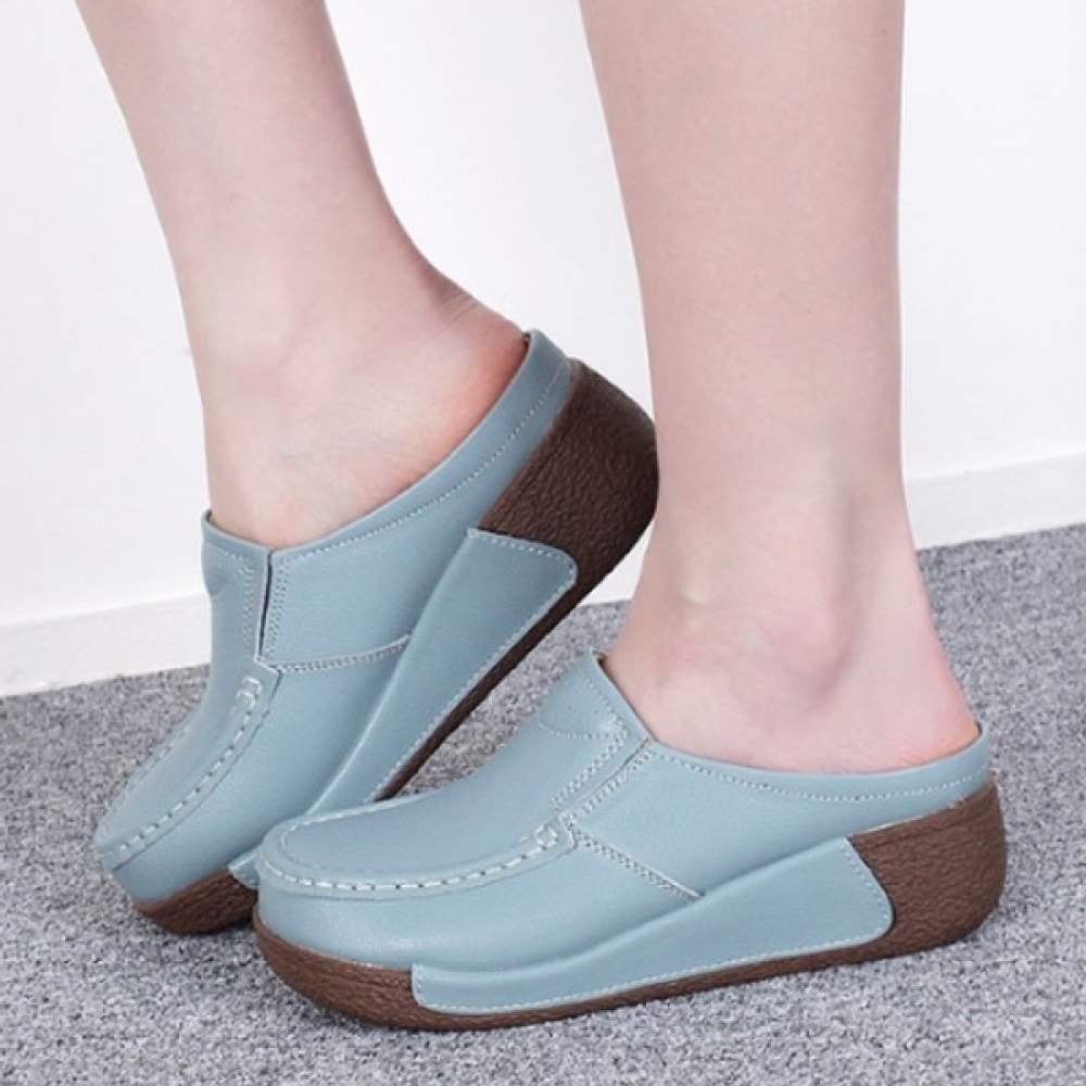 (ニナスパリ) ナチュラルレザー 5cm 快適ブロワー (3K854)