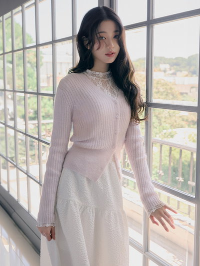 ROLAROLA★チャン・ウォニョン着用★LACE LAYERED LONG SKIRT♪ Qoo10] rolarola [IVE チャン·ウォニョン モデル着用 : レディース服