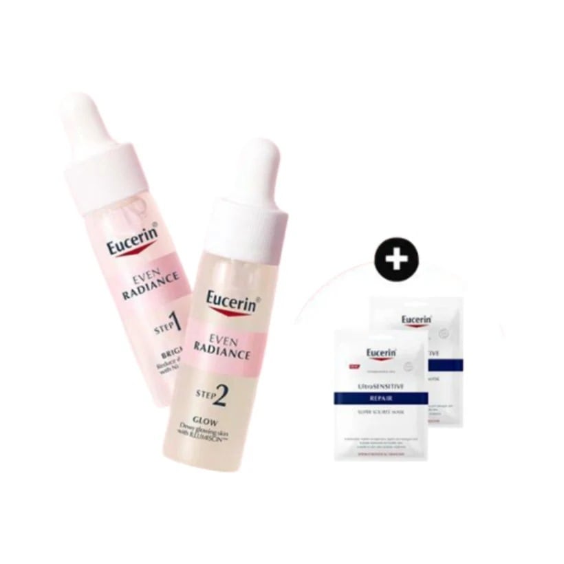 イブンラジアンズ デュオ アンプル 30ml 企画 (+ウルトラ センシティブ マスクパック 2枚）