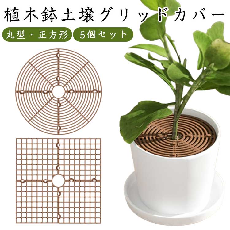 人気がある ペット 5個セット 植物ポット 3サイズ 植木鉢 プラスチック製 5個セット 掘り防止 いたずら防止 犬 赤ちゃん 土壌ガードカバー 猫 ガードカバー 植物 観葉植物 カバー フ