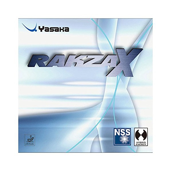 ラクザX レッド 中厚 [卓球ラバー ノンスリップシート裏ソフトラバー]