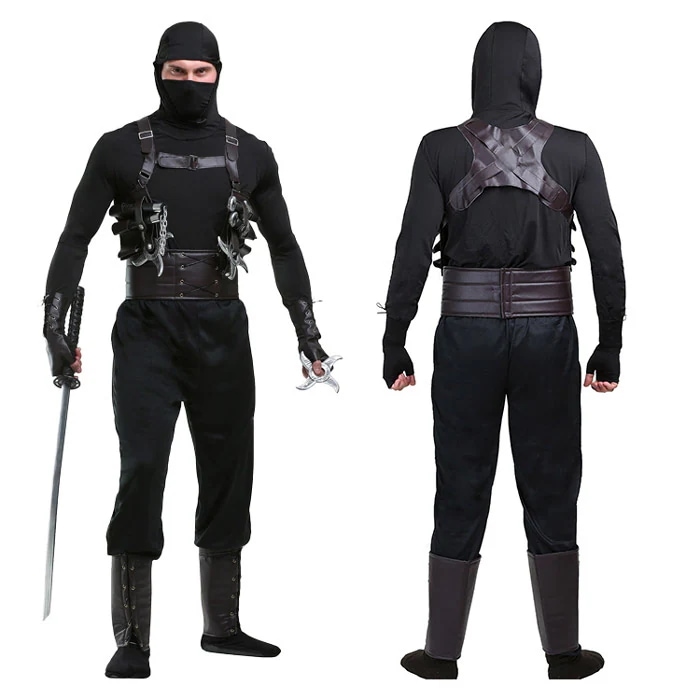 ハロウィン コスプレ 衣装　大人 メンズ 忍者 警察 ポリス 武装 男性 反テロリズム 部隊 武装警察　コスム コスプレ 仮装 変装 イベント パーティー グッズ 衣装 にんじゃ 映画 文化祭