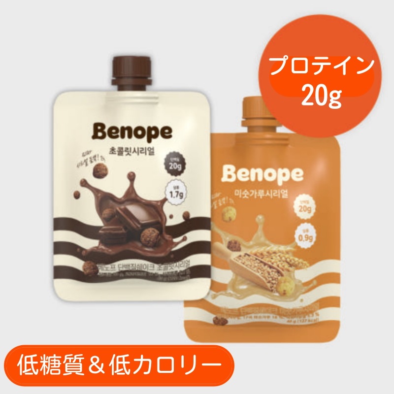 プロテインシェイク パウチ 7個入 (チョコレートシリアル / ミスッカル)