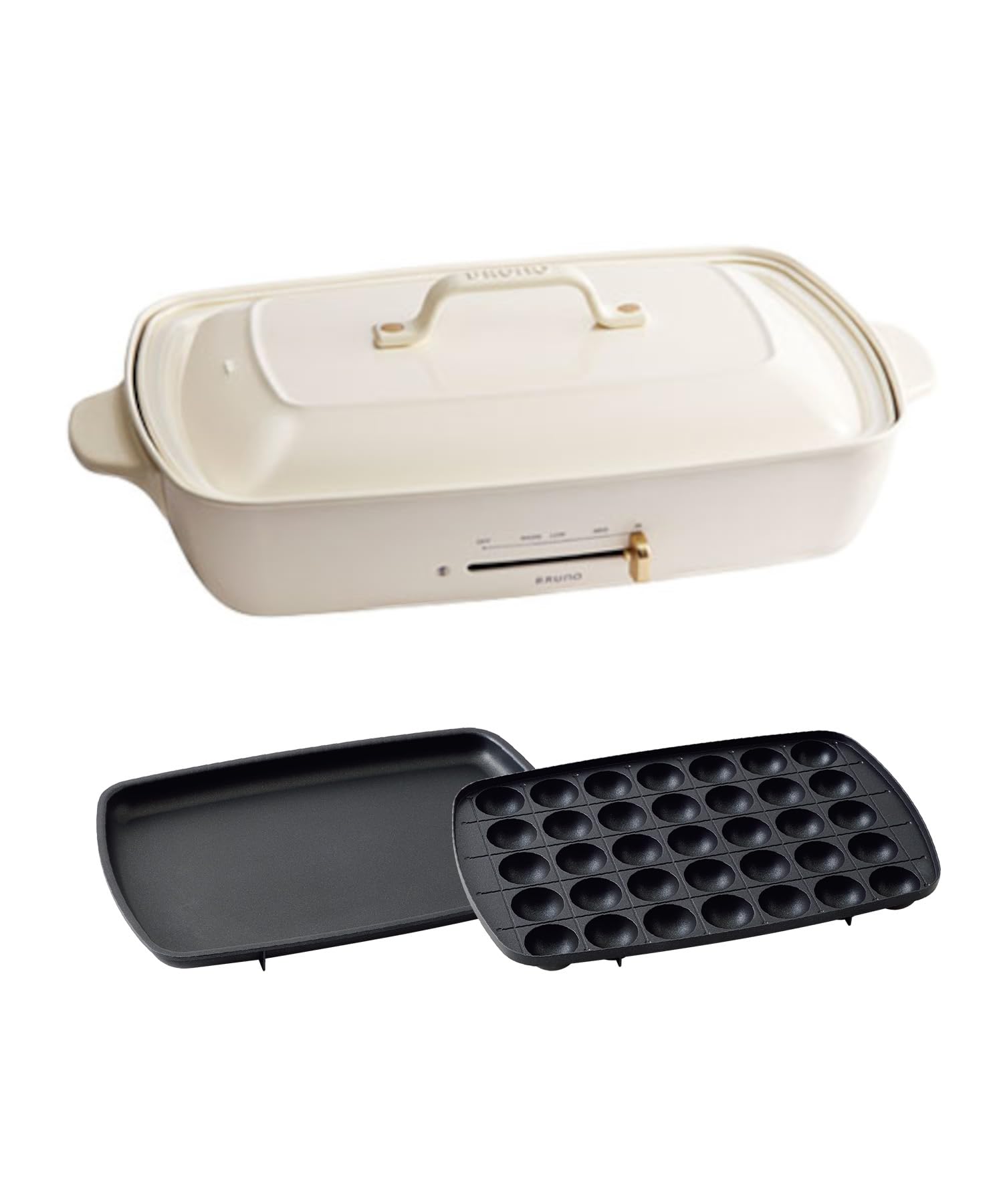 BRUNO ホットプレートグランデサイズ BOE026-WH ホワイト BOE026-WH
