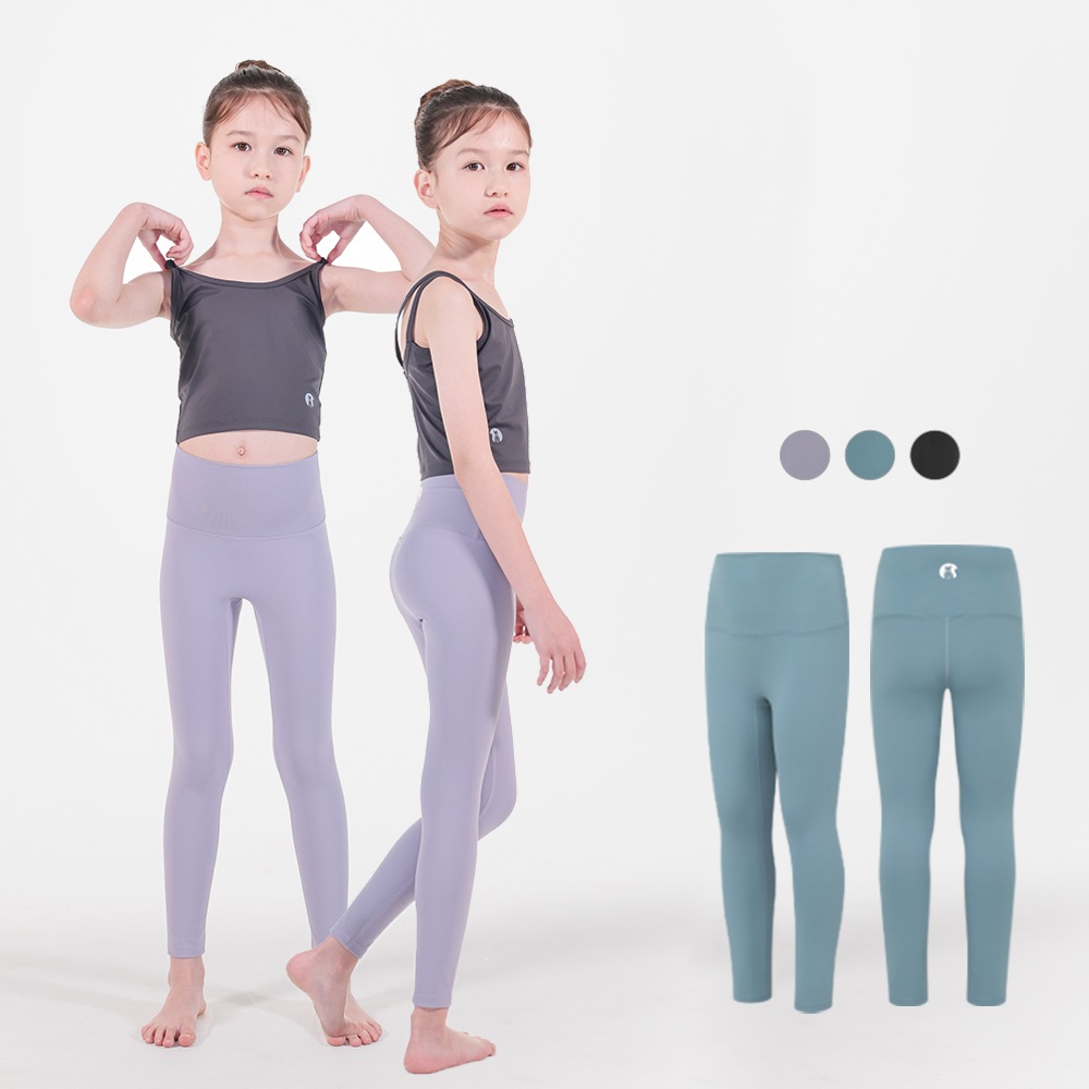 キッズヨガ エアクール スポーツ レギンス 韓国 子供服 ジュニアヨガウェア