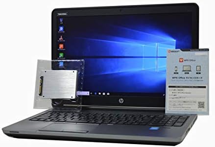 ノートパソコン SSD 512GB 新 品 換 装 ProBook 650 G1 第4世代 Core i5 4200M FullHD 1920×1080 15.6インチ 16GB/512GB/DVD