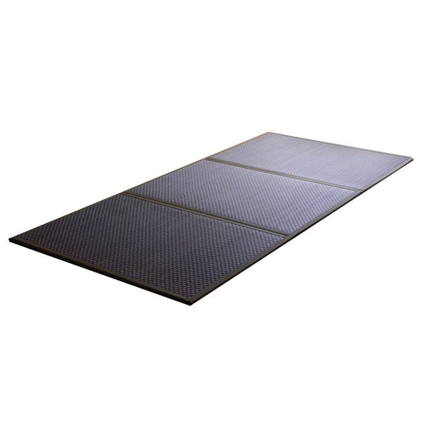 1110781061838 マットレス 三つ折り 日本 国産 畳 カビ防止 置き畳 軽量 梅雨 湿気 対策 新生活 こたつ敷 フロアマット ブラウン 約120×210cm メーカー直送