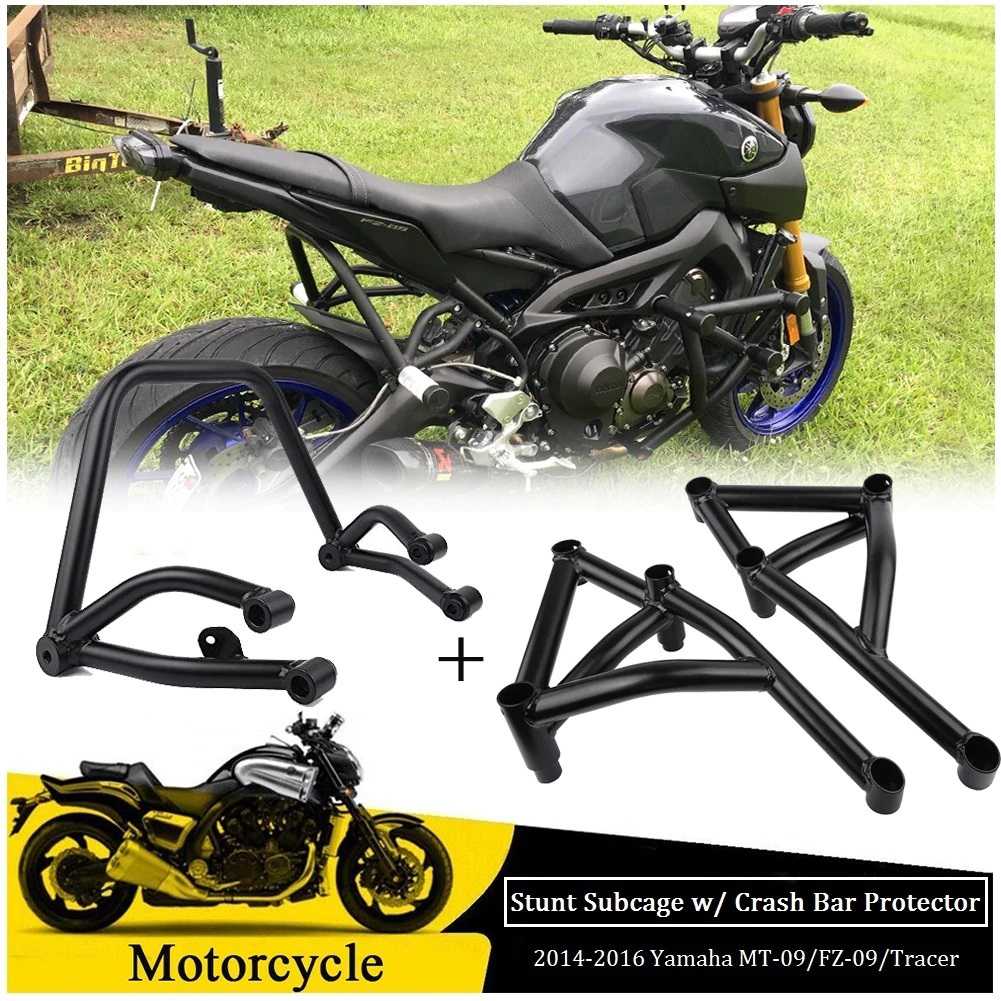 ヤマハ　MT09 FZ09 MT FZ 09フロント リア クラッシュバー エンジンガード Yama