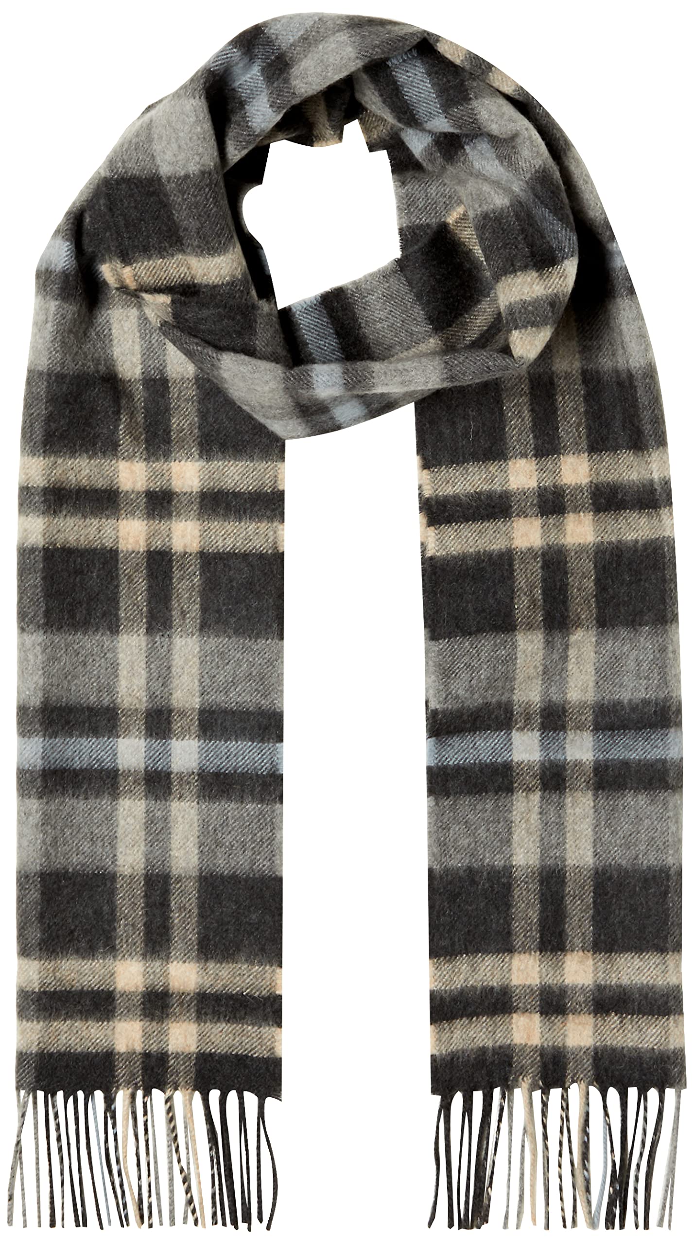 [ジョンストンズ] マフラー WA16 RU7087 Charcoal UK ONE (-) [並行輸入品]