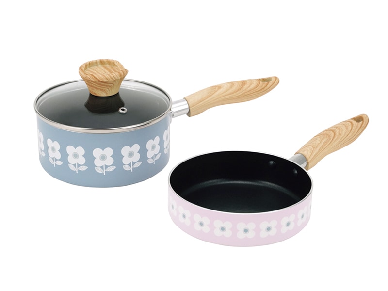 「Plune.」ソースパン＆フライパン16cmセット