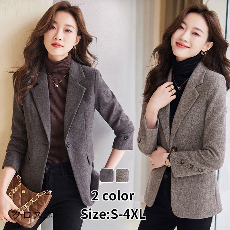 2025新品 【店長おすすめ】 テーラードジャケット レディース 春 秋 テーラード 長袖 ライトアウター ジャケット きれいめ フォーマル スーツ オフィス 通勤 新商品プロモーション，数量限定