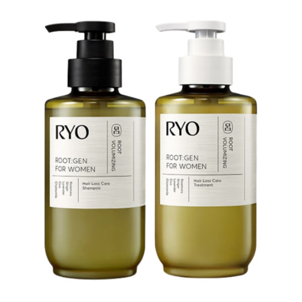 [セット]ルートジェン女性のための抜け毛ケアシャンプー 515mL+トリートメント515mL