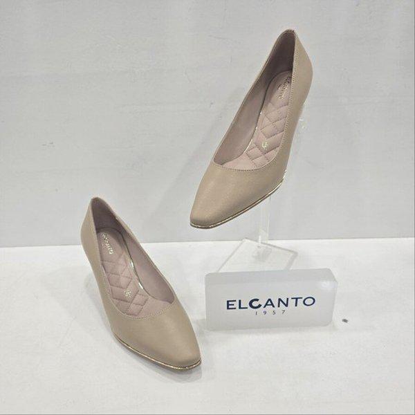 女性ゴールドラインスクエアパンプス LCHSWDSD23U513 35 JE1 JJ