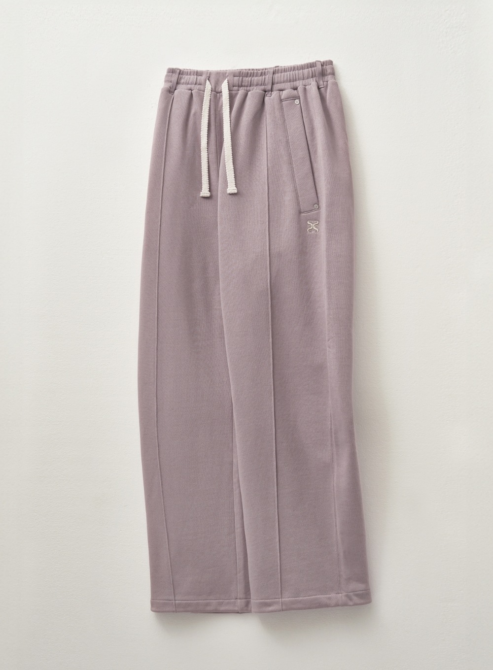 【SATUR】 TEO COTTON BANDING SWEATPANTS : PURPLE