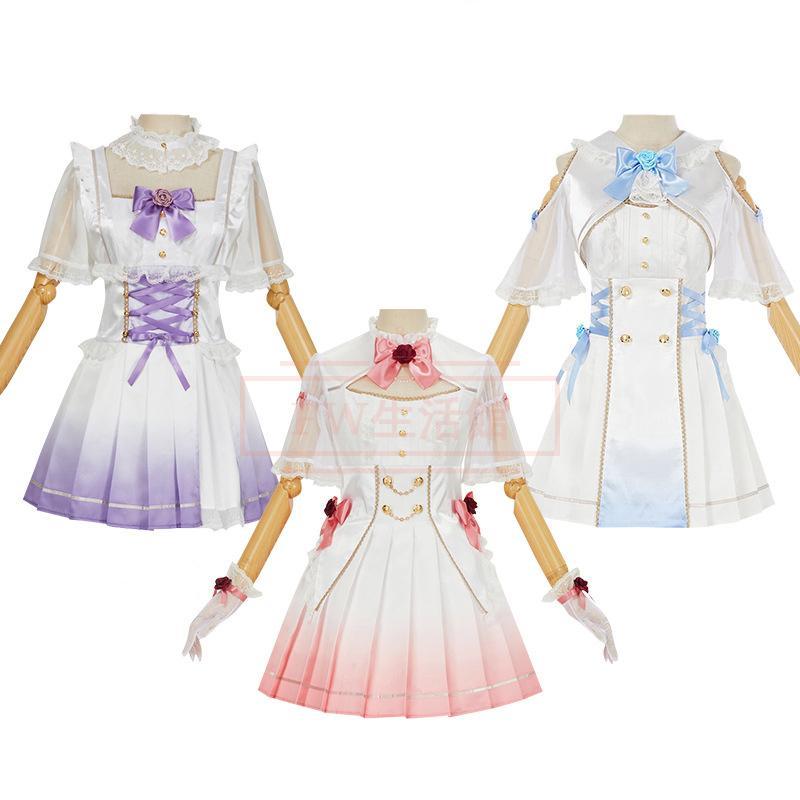 ラブライブ lovelive 虹ヶ咲学園スクールアイドル同好会 永遠一瞬 打歌服 コスプレ衣装 コスチューム 演出服 アニメ ゲーム ハロウィン 変装