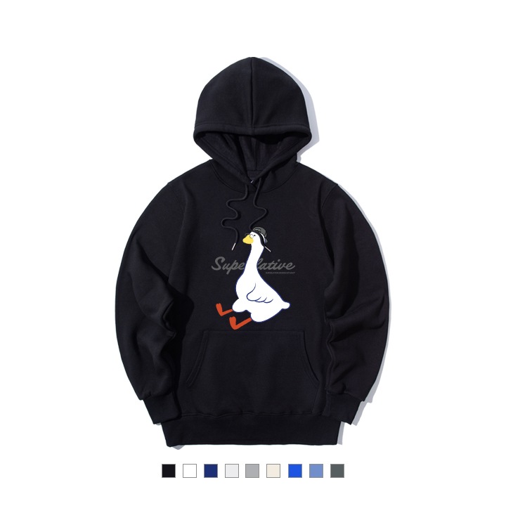 GOOSE 起毛 フード Tシャツ HOODIE (GPH4-5SP156)