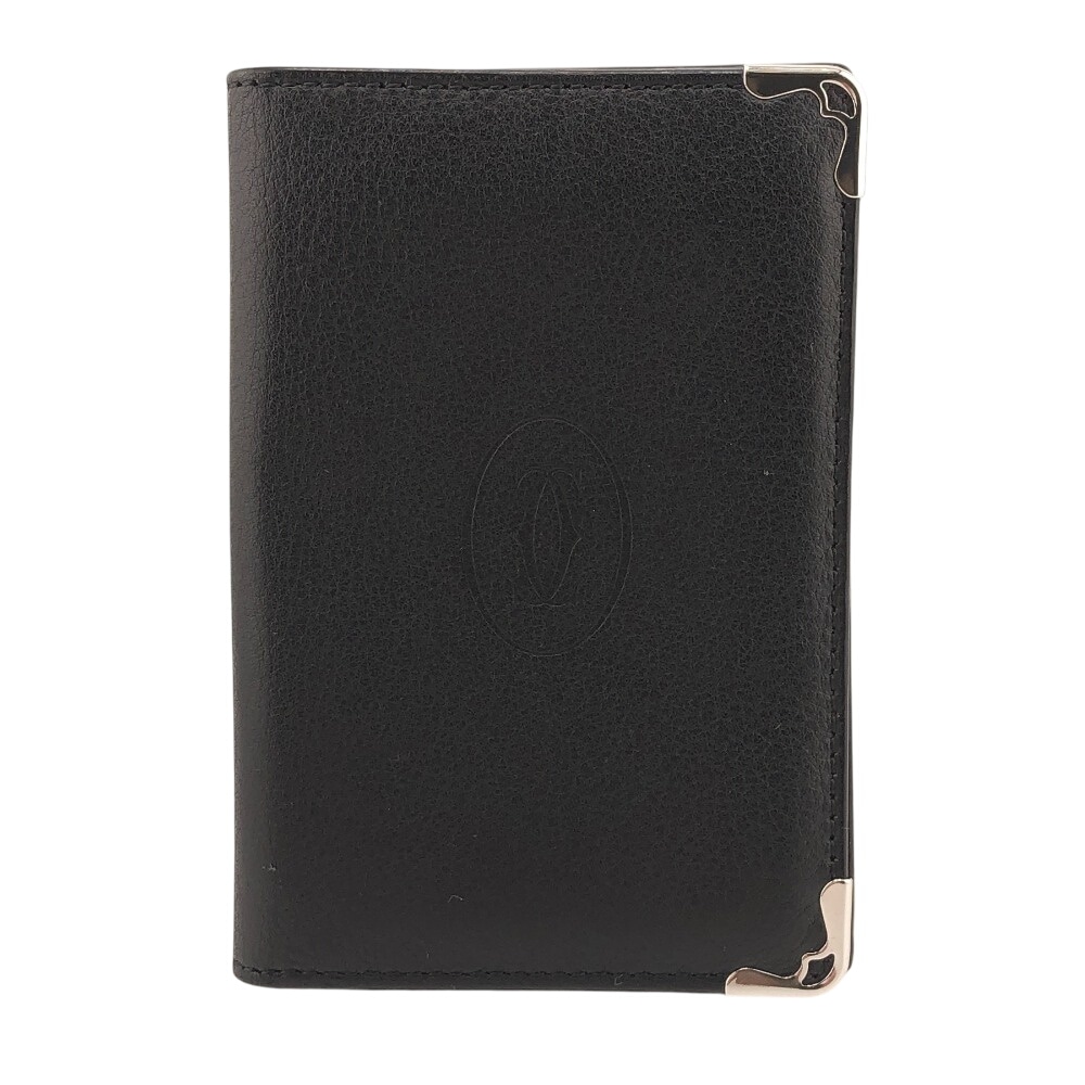 マストライン レザー カードケース ブラック メンズ ブランド