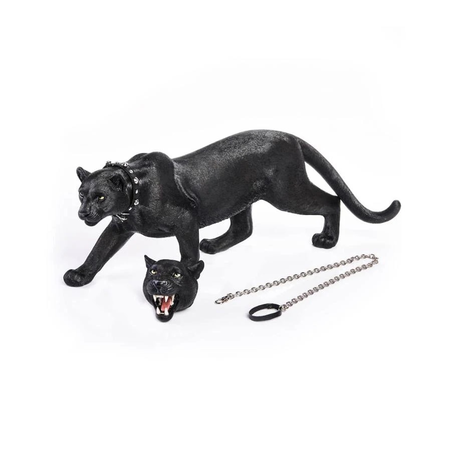 JXK 1/6 サイズ ジャガー 豹 ヒョウ 動物 リアル フィギュア PVC プラモデル プレミアム 模型 36cm オリジナル スタチュー 塗装済 完成品 プレゼント 置物