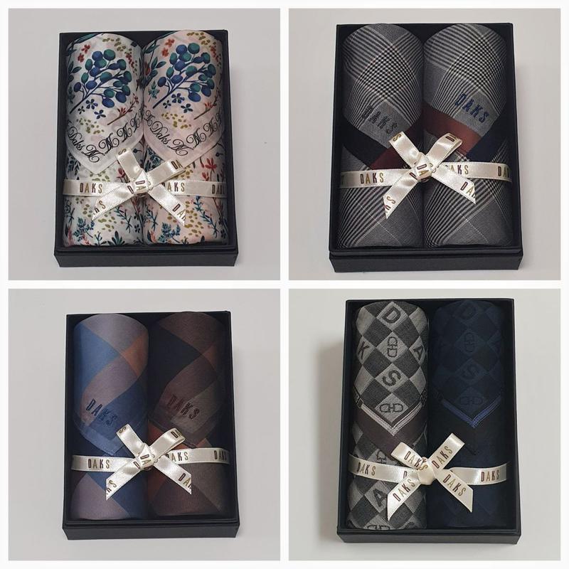 男女ハンカチ2枚セットDAKS2212