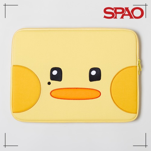 SPAO公式 zeroni ノートパソコンポーチ YELLOW