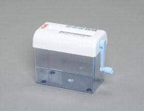 他サイト： アイリスオーヤマ ハンドシュレッダー ブルー H62ST ハンドシュレッダー コンパクト 紙裁断機 小型 オフィス用 シュレッダー 自宅 家庭用 小型の商品画像