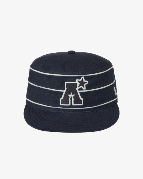【AEAE】 A LOGO PILLBOX CAP [NAVY] キャップ 正規品