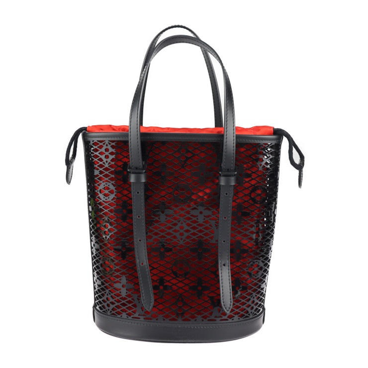 新古未使用展示品 LOUIS VUITTON ルイ ヴィトン トートバッグ M20352 パテントカーフレザー ブラック ショルダーバッグ ビトン 本物保証 中古