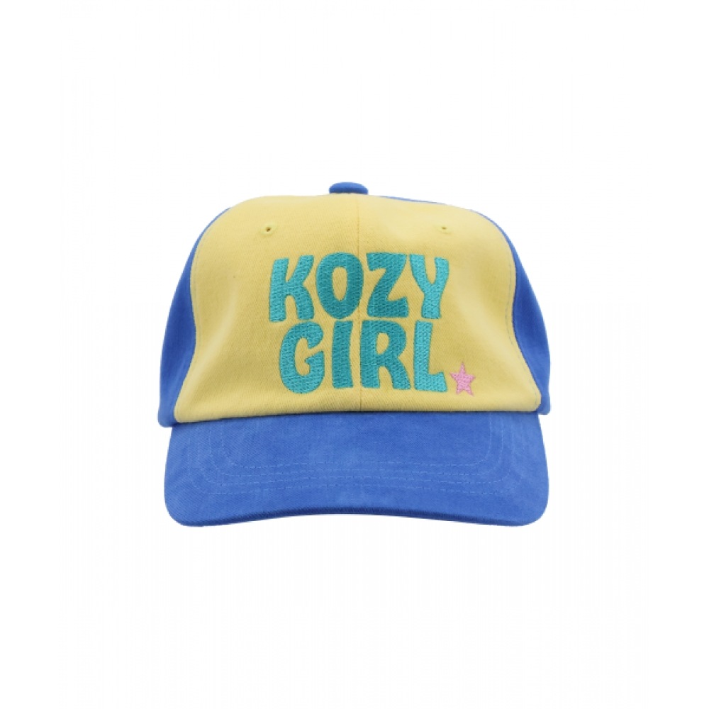 KIKOZY コージーガールキャップブルー