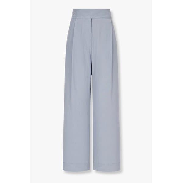 バックポケットアイレットベルトパンツ9105231140052