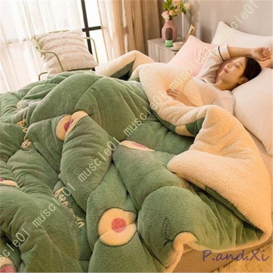 掛けふとん フランネル リバーシブル 向き 防寒 温度をキープ 可愛い 静電気防止 雲に包まれる ボリュームたっぷり 蓄熱保温 毛布いらない 掛けふとん掛け布団