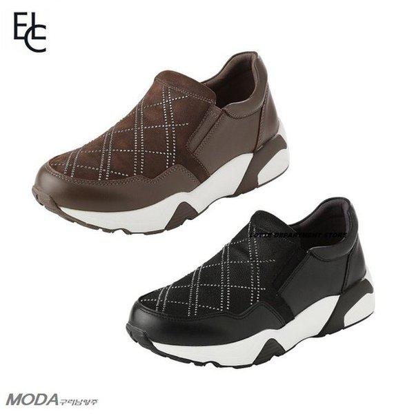 軽量クッションUP 女性スニーカー スリッポン 2XWS94XN_GN