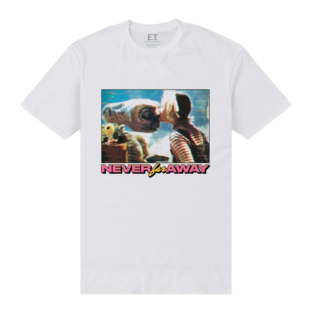 (英国より直送) E.T. 地球外ユニセックスアダルトネバーファーアウェイTシャツ