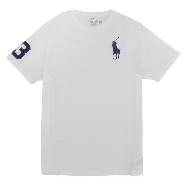 ラルフローレン Tシャツ 半袖 USボーイズ メンズ レディース キッズ M(10-12) コットン ホワイト C CORE 323832907037MWH RALPH LAUREN