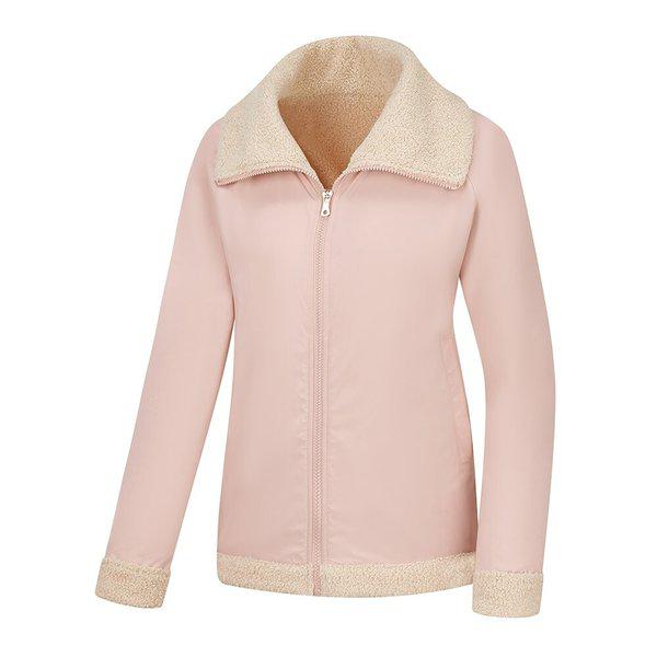 冬の女性用ショートブークルカラージャケット KR20J67392