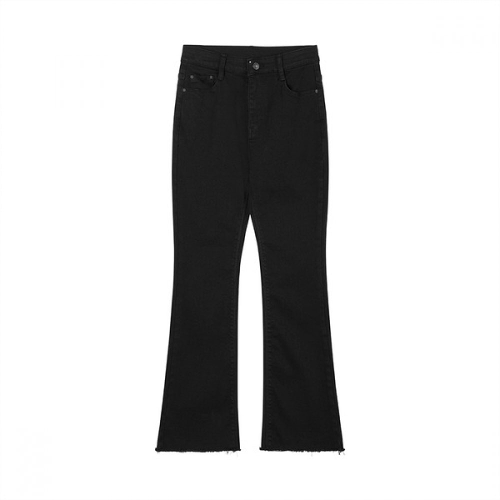 [アナルドバシーニ] (アナルドバシーニ) ブラックブーツカットデニムパンツ (AX05DP22M)