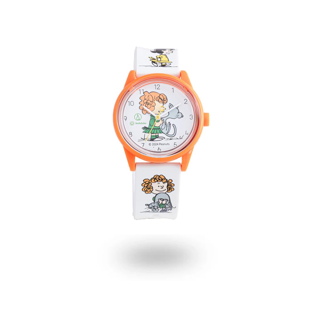 Qoo10最安値挑戦 Q＆Q SmileSolar(キューアンドキュー スマイルソーラー) 時計 防水 PEANUTS COLLECTION ファーロン＆フリーダ
