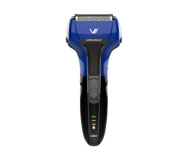 泉精器 IZF-V551-A(ブルー) ソリッドシリーズ 往復式シェーバー 4枚刃
