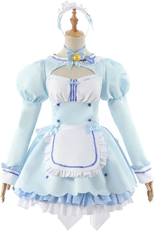 メイド服 ショコラ chocolat 風 バニラ vanilla 風 NEKOPARA ぱら コスプレ衣装