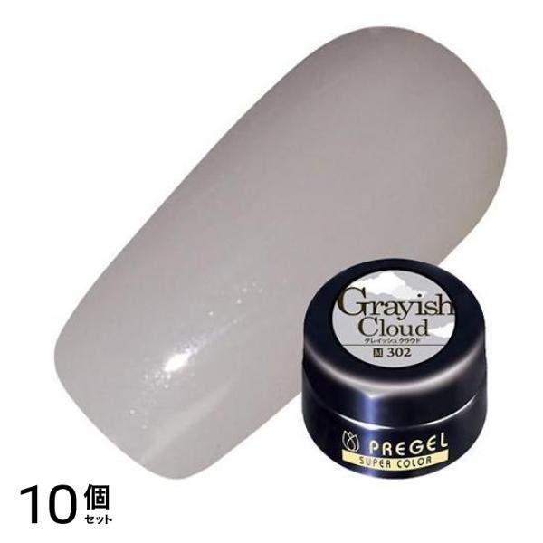 PREGEL(プリジェル) カラーEX PG-CE302 グレイッシュクラウド 3g 10個セット