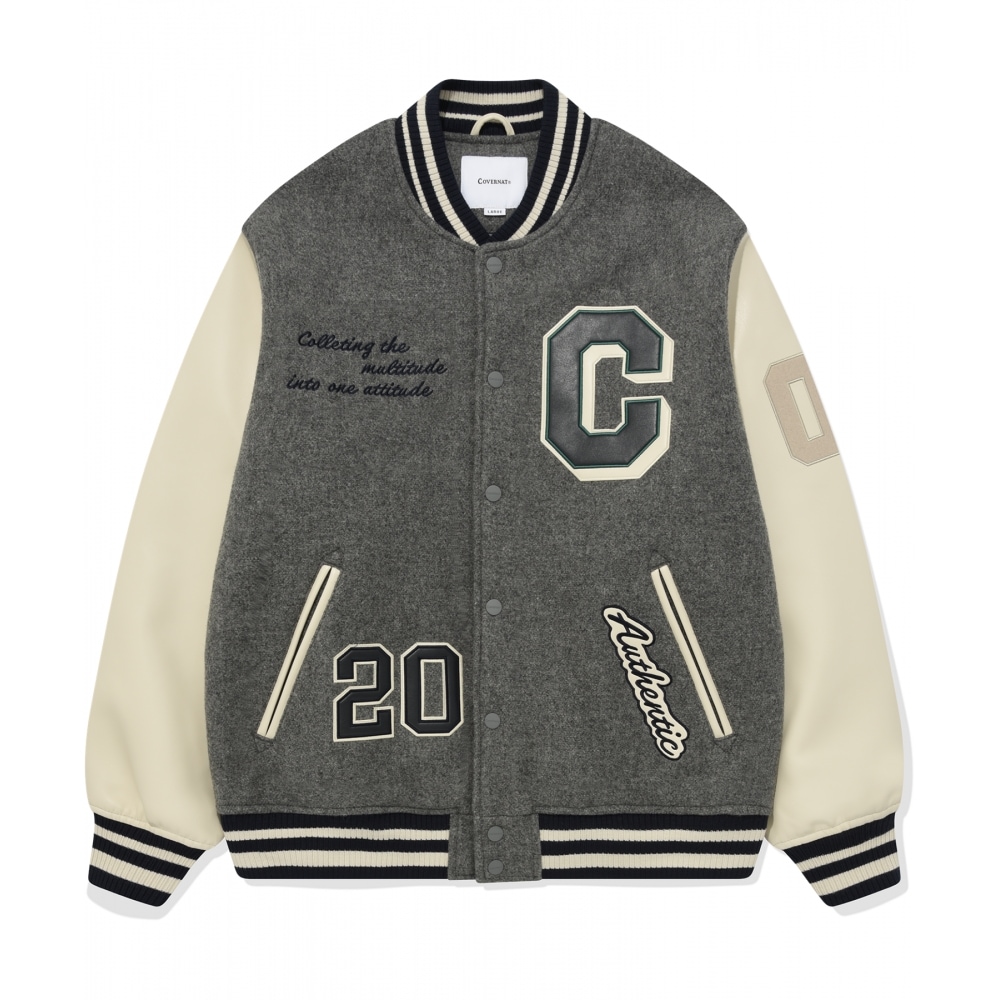 COVERNAT ビッグ C ロゴバーシティメランジグレー 25,183円