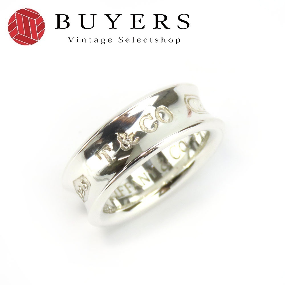 中古 リング・指輪 1837 ナロー シルバー925 約7.1g シルバー 約＃8.5 アクセサリー レディース 女性