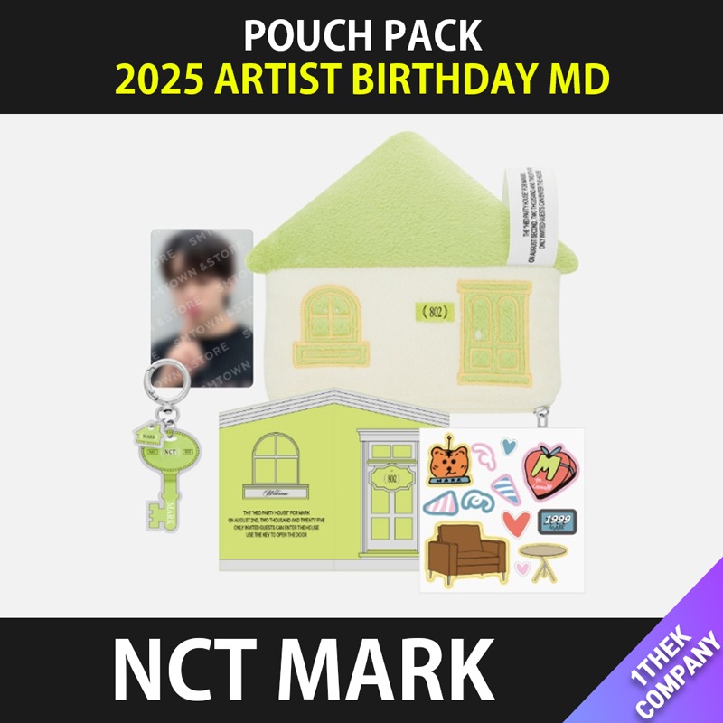 【 POUCH PACK 】 MARK ARTIST BIRTHDAY MD NCT DREAM / NCT 127